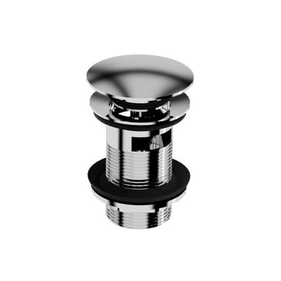 Orion Full-Colour Click-Clack Basin Waste – Chrome - Bathroom Store