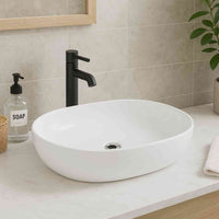 Blas Countertop Washbasin - White - Bathroom Store Ireland