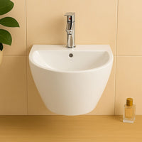 Frost Wall-Mounted Basin White - Bathroom Store Ireland