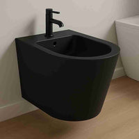 Galve Hanging Black Bidet - Gulietta