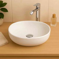 Amber Countertop Basin - Glacier Ceramic