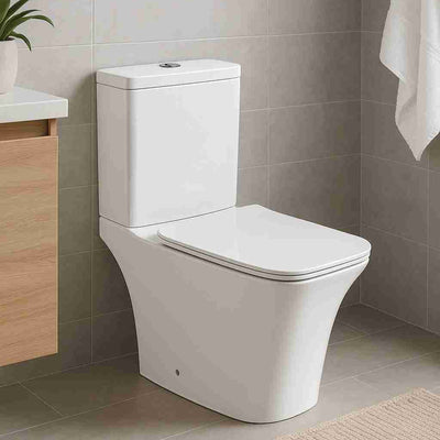 Hercules Floor Mounted Toilet - Glacier Ceramic