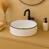 Merida Black Line Countertop Washbasin - Bathroom Store Ireland
