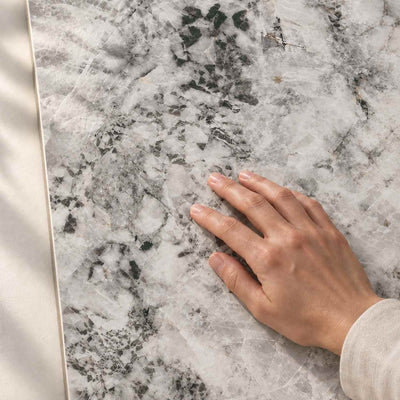 Cristal Cathedral Naturale Semi-Polished 120x60cm – hand touching tile surface – product render