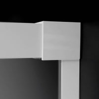 Radaway Idea KDJ Shower Enclosure – White Finish, 6mm Glass - 1000mm Left - Radaway
