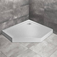 Doros PT E Shower Tray - White Acrylic Left - Radaway