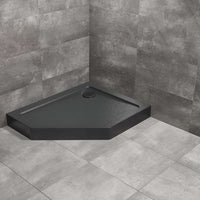 Doros PT E Shower Tray - White Acrylic Left - Radaway