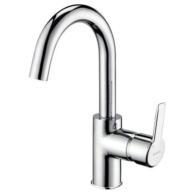Arnika U-Spout Washbasin Mixer - Chrome - Deante