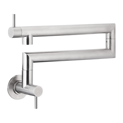 KFA Duero pot filler wall-mounted kitchen mixer in stainless steel