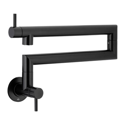 KFA Duero pot filler wall-mounted kitchen mixer in matt black