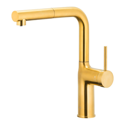 KFA DUERO PURE MOVE filtering kitchen tap in brushed gold