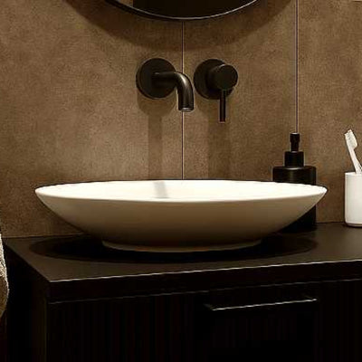 Cleo Countertop Basin White - Bathroom Store Ireland