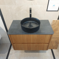 Ex Merida Countertop Basin Black - Bathroom Store Ireland