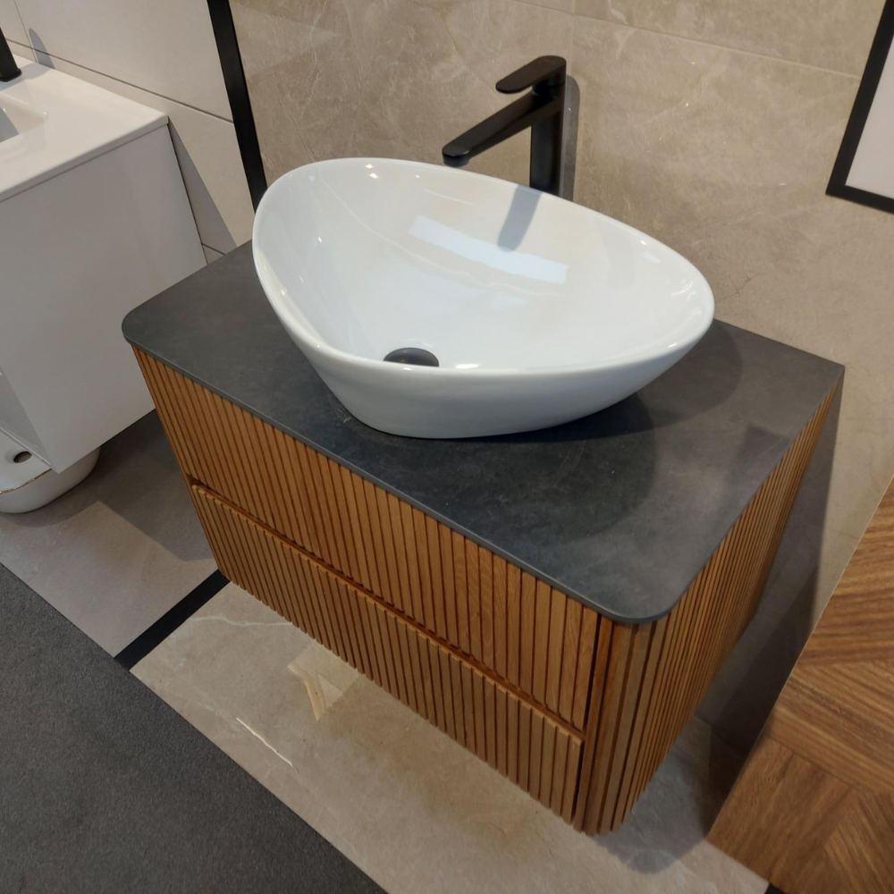 Ex Display Triango Countertop Basin White