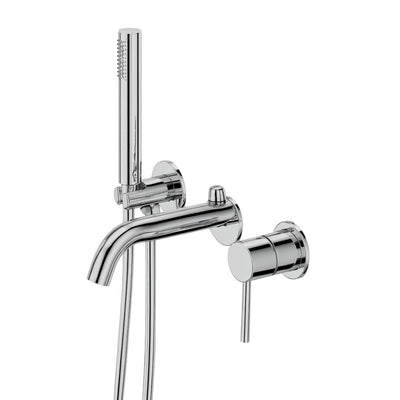 Orion Concealed 4-Hole Bath & Shower Mixer - chrome - Bathroom Store