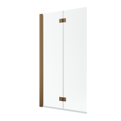 NES PND I Bath Screen - Brushed Copper - 1000mm Left - Radaway