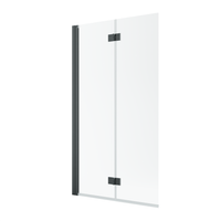 Radaway NES PND I Pivot Shower Door – Brushed Gunmetal, 6mm Glass - 1000mm Left - Radaway