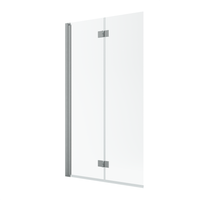 NES PND I Bath Screen - Brushed Nickel - 1000mm Left - Radaway