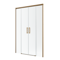 Radaway Idea DWD Swing Shower Door – 6mm Tempered Glass - 1400mm - Radaway