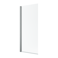 Radaway NES PNJ I Shower Enclosure – Brushed Nickel, 6mm Glass - 500mm Left - Radaway