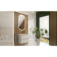 Finn Minnesota white Vanity Unit & Basin Side View
