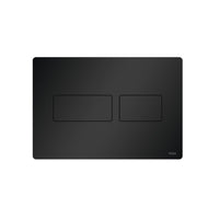 TECEsolid metal toilet flush plate - Matt Black - black-matt - Bathroom Store Ireland