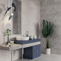 Freedom Grys Ceramic Tile on the Wall