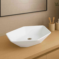 Sovena Countertop Basin White - Bathroom Store Ireland