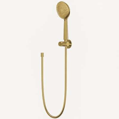 Orion Concealed Wall-Mounted Shower & Bath Set — Brushed Gold