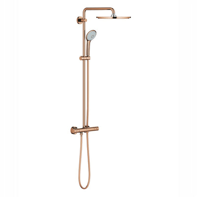 GROHE Euphoria System 310 shower system in bronze warm sunset