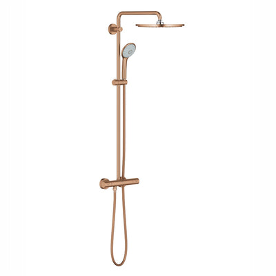 GROHE Euphoria System 310 shower system in brushed bronze