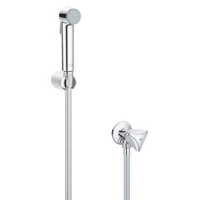 GROHE Tempesta-F Trigger Spray 30 Wall Holder Set with Angle Valve - Chrome