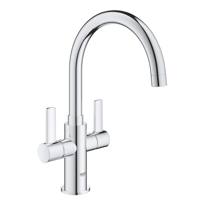 GROHE Eurosmart Two-Handle Sink Mixer - Chrome