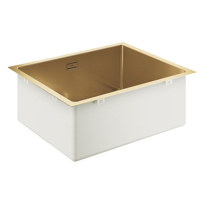 GROHE K700U 60-S Undermount Stainless Steel Sink - Brushed Cool Sunrise