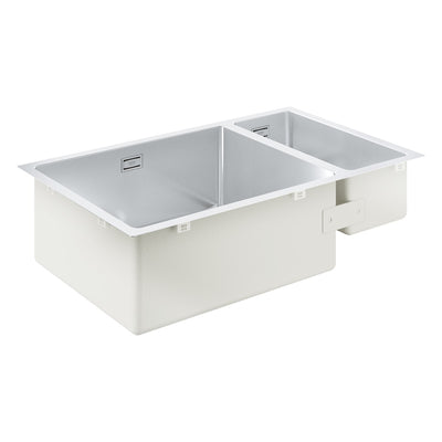 GROHE K700U 80-S Undermount Sink 1.5 Bowl Left-Hand - Stainless Steel