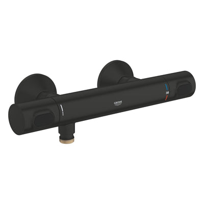GROHE Grohtherm 500 Thermostatic Shower Mixer - Matt Black