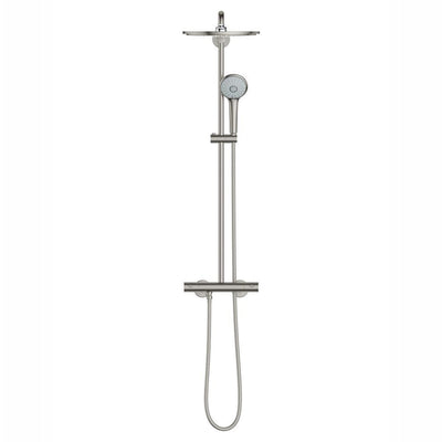GROHE Euphoria System 310 detail, SuperSteel finish