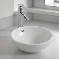 Polar Countertop Basin - White - Glacier Ceramic