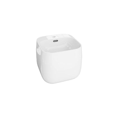 Ivero 400mm white ceramic basin