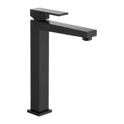 KFA Logon countertop basin mixer tap in matt black