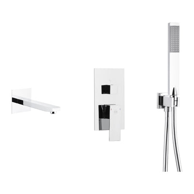 KFA Logon concealed bath set in chrome