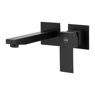 KFA Logon concealed basin mixer in matt black