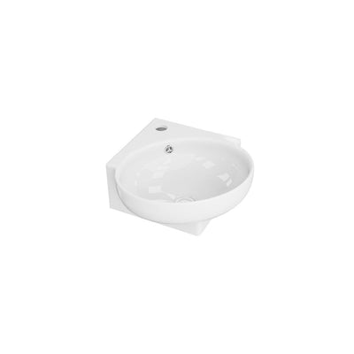 Livo 330mm white ceramic basin