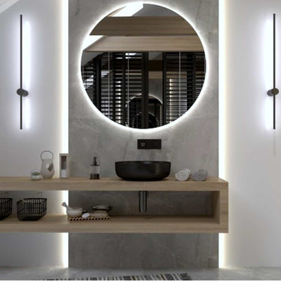 Lotis Pro 80cm Round LED Bathroom Mirror with Demister