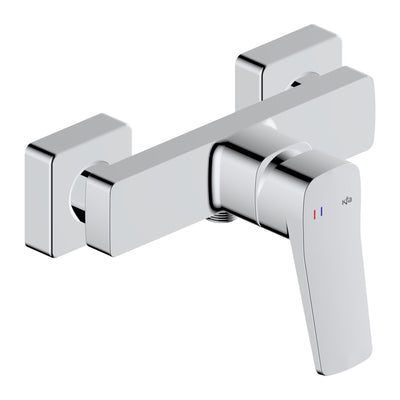 KFA Malaga wall-mounted shower mixer in chrome