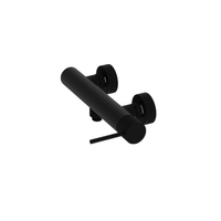 Orion Modern Shower Mixer Tap – Wall-Mounted Bathroom Tap - black - Bathroom Store Ireland