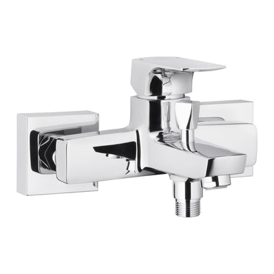 KFA Mokait wall-mounted bath mixer in chrome