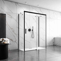 Radaway Idea Black KDJ+S Sliding Shower Enclosure