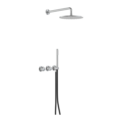 KFA MOZA 316L inox concealed thermostatic shower set