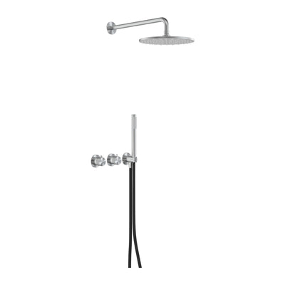 KFA MOZA 316L inox concealed thermostatic shower set